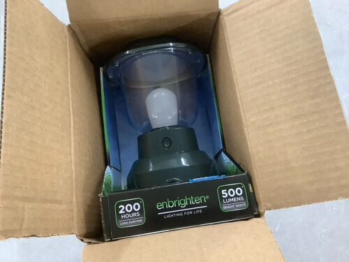 Enbrighten Battery Operated Lantern  - Lot 249