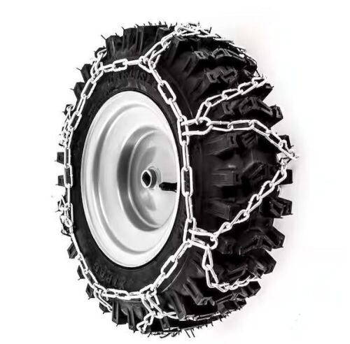 Arnold Snow Blower Tire Chains for 16 in. x 6.5 in. Wheels, Set of 2  - Lot 403