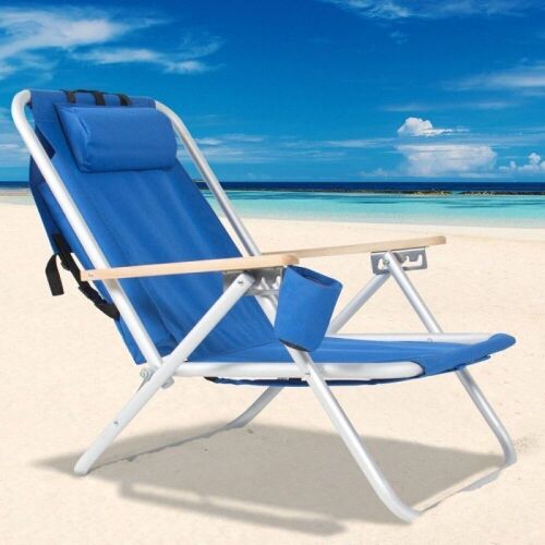 Backpack Folding Beach Chair  - Lot 405