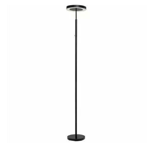 Hampton Bay 71.65 in. Black LED Floor Lamp - Lot 510