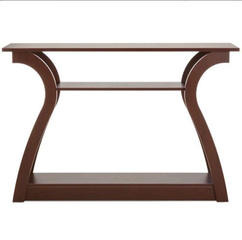 47in 3-Shelf Entryway Display Console Accent Table - Lot 638
