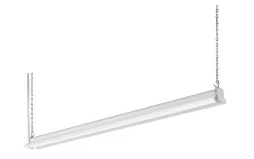 Lot of (2) Lithonia Lighting 2.8 ft. 34-Watt White Integrated LED Shop Light - Lot 643