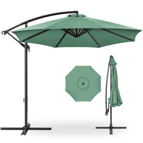 Offset Hanging Patio Umbrella - 10ft - Lot 731