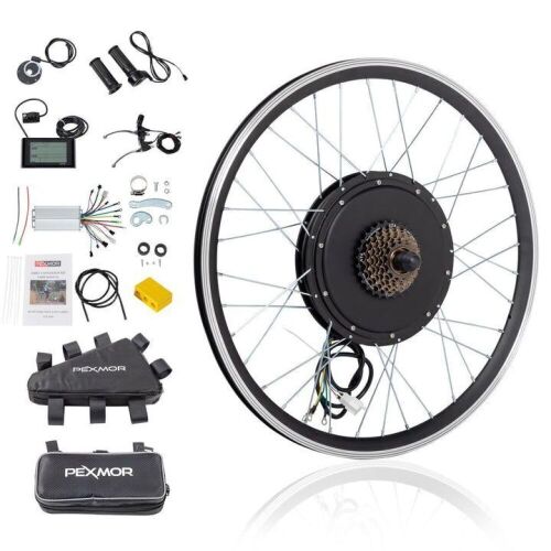  PEXMOR 26" Rear Wheel 48V 1200W E-Bike Conversion Kit  - Lot 182