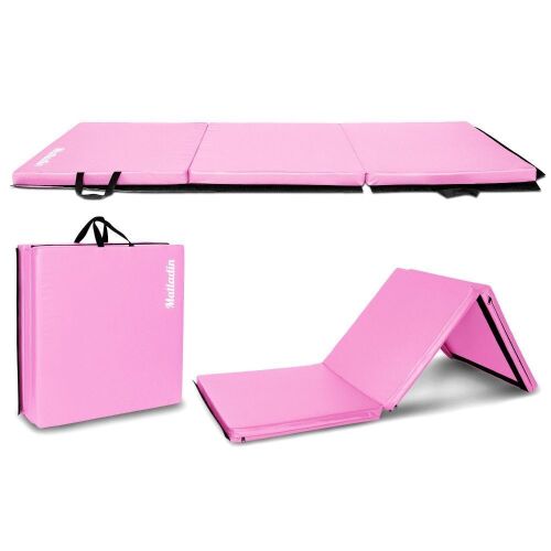 Lot of (2) Matladin 3 Folding 6Ft x 2Ft x 2in Yoga Gymnastics Mat - Lot 531