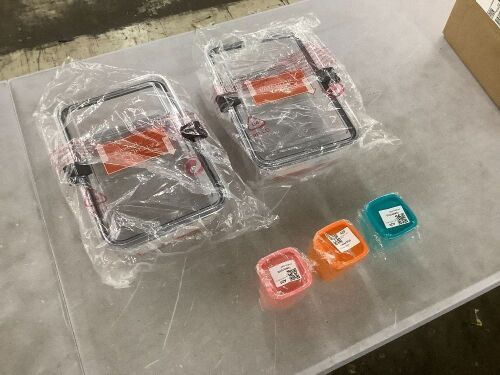 Lot of Plastic Storage Containers  - Lot 377