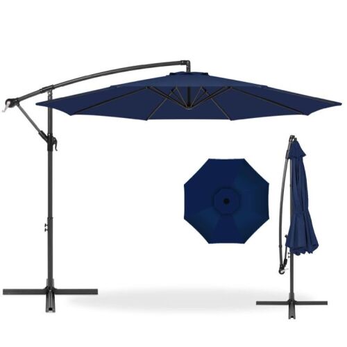 Offset Hanging Patio Umbrella - 10ft - Lot 787