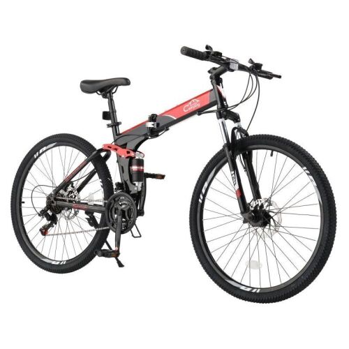  Folding 21 Shimano Speed 26" Wheel Riding Mountain Bike - Lot 27
