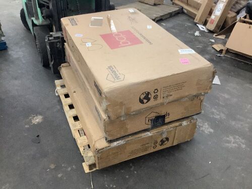 Lot of (3) Dining Sets - Open Box Returns, Uninspected - Lot 165