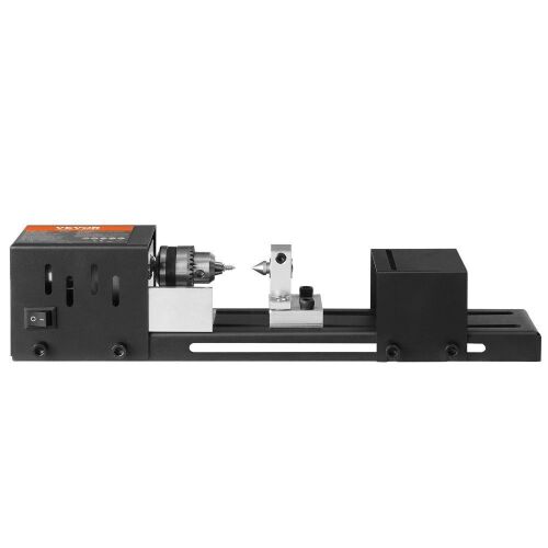 VEVOR Mini Lathe Machine, 2.76 in x 6.3 in, 24VDC 96W  - Lot 179