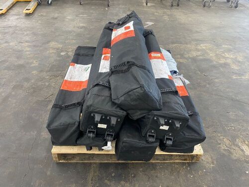 Lot of (7) Pop Up Canopies - Uninspected - Lot 336