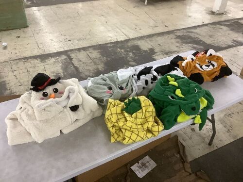 Lot of (6) Funziez! Adult Onesies, See Pics  - Lot 679