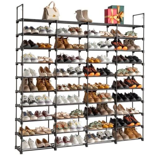  10 Tiers Shoe Rack Shoe Shelf 80 Pairs - Lot 509