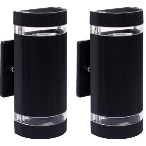 GreenLighting 12 Pack Half Cylinder Up/Down Outdoor Wall Light - Lot 700C