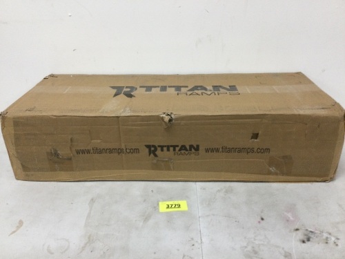 Rtitan Ramps 600lb - Lot 3779