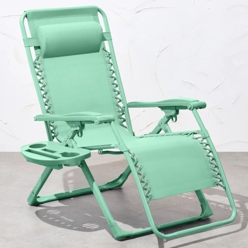 Monochromatic Zero Gravity Patio Chair Recliner - Lot 3934