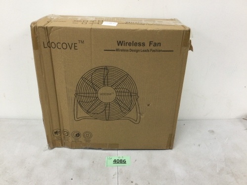 LOOCOVE Wireless Fan - Lot 4086