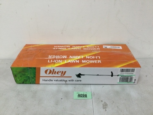Ohey Electric Weed Wacker - Lot 4098
