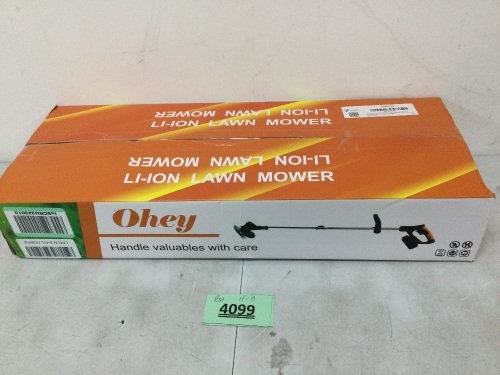 Ohey Electric Weed Wacker - Lot 4099