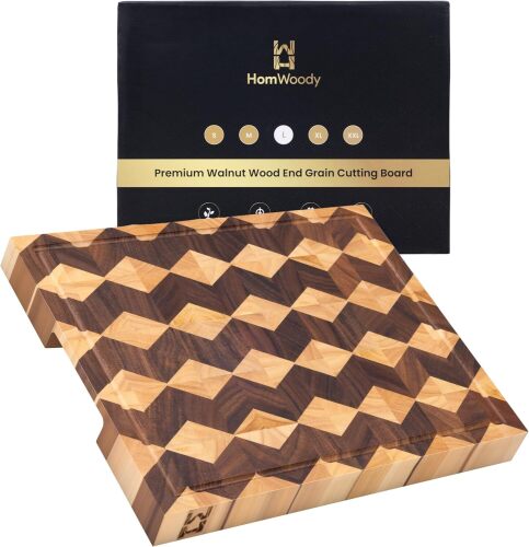 Premium 3D Handmade Cutting Board, Medium - Lot 4182