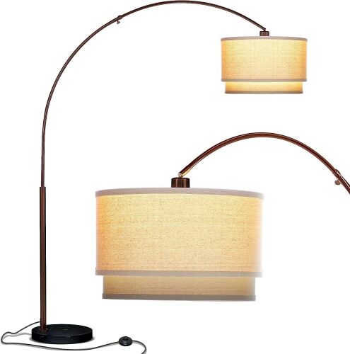 Brightech Mason Arc Floor Lamp - Lot 4284