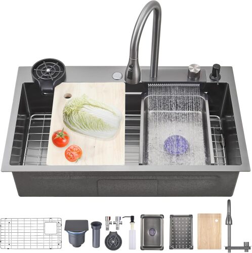 26 x 20 Inch Drop-In Stainless Steel Sink - Lot 4287