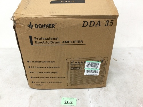 Donner DDA 35 Professional Electric Drum Amplifier - Lot 4192