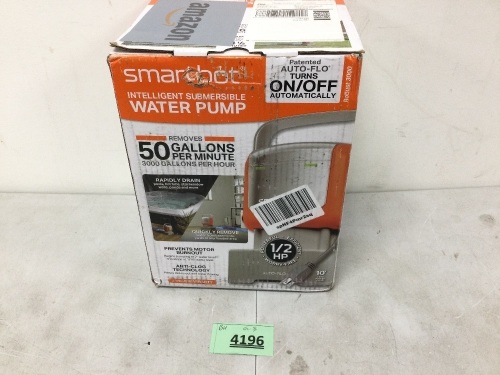 Smartbot Submersible Water Pump - Lot 4196