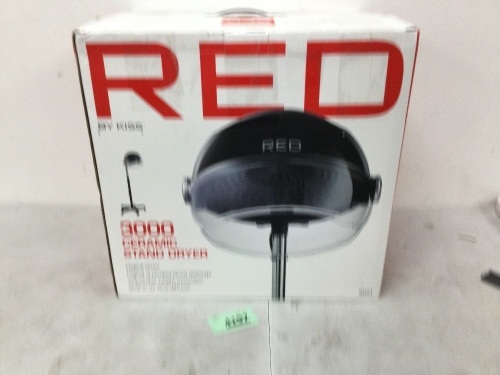 Red by Kiss 3000 Ceramic Stand Dryer - Lot 4197