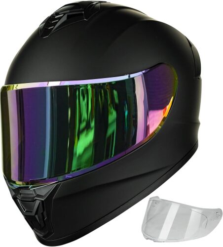 Full Face Motorcycle Helmets for Adult Men/Women - Lot 4342