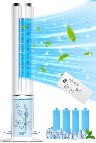 42 INCH Evaporative Air Cooler w/Remote &LED Touch Screen - Lot 4355