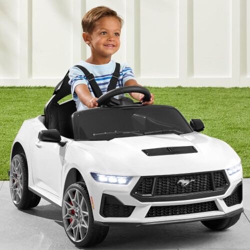 12V Kids Ride-On Car Officially Licensed Ford Mustang w/ Remote, 2 Speeds - Lot 56