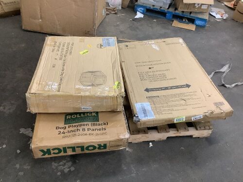 Lot of (3) Pet Gates/Playpens & (4) Baby Gates - Uninspected - Lot 131