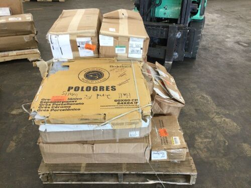 Pallet of Various Tile - Some May Be Broken - Lot 251