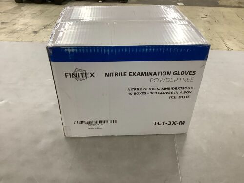 Case of Finitex Nitrile Exam Gloves - Lot 280