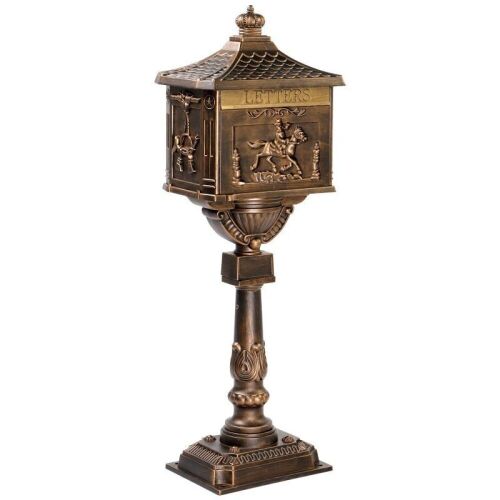 Cast Aluminum Lockable Mailbox  - Lot 668