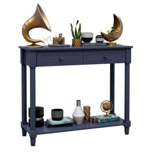  Console Table with Storage Drawers - Lot 851