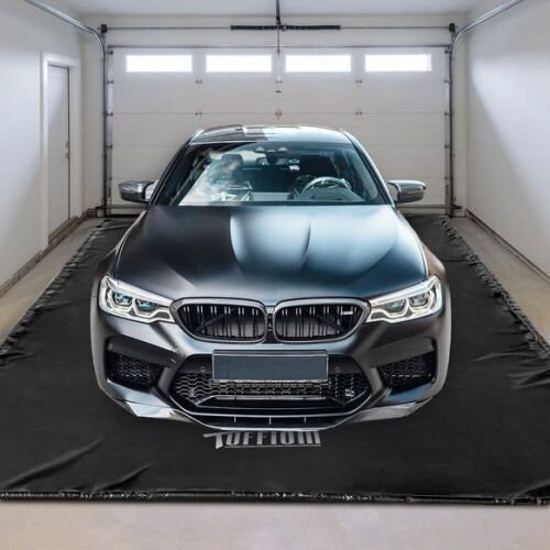 Tuffiom Garage Floor Containment Mat 7'9" x 18'  - Lot 852