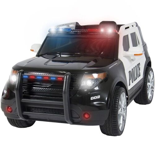 Ford Style 12V Ride On Car Police Car with Remote Control - Lot 74