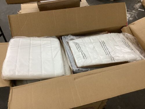 White Dining Chairs, Set of 4  - Lot 121