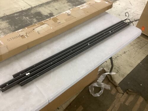 String Light Poles  - Lot 596
