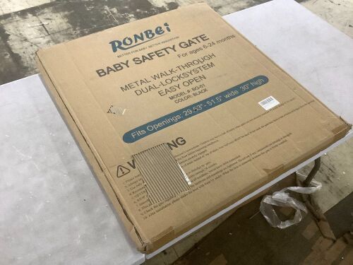 Ronbei Baby Safety Gate  - Lot 598