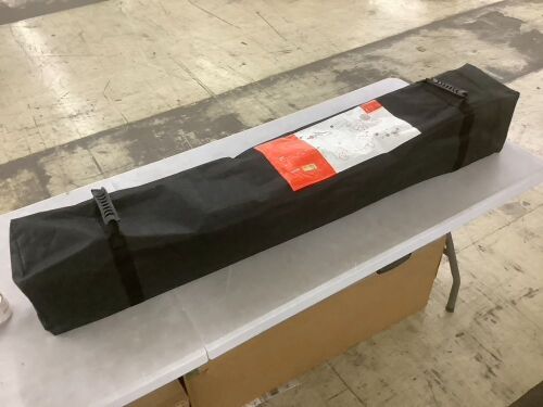 One-Person Setup Instant Pop Up Canopy w/ Case, 4 Weight Bags - 12x12ft - Lot 787