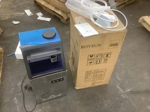 ROVSUN 110 LBS/24h 495W 115V Air Cooled Ice Machine Maker Countertop - Lot 29