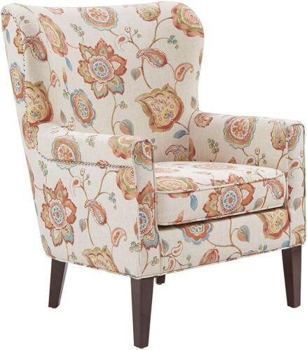 Madison Park Colette Wing Back Accent Chair - Lot 34