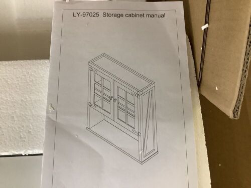 Storage Cabinet  - Lot 134