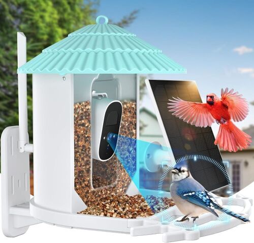 Smart Bird Feeder with Camera  - Lot 365
