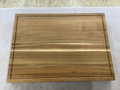 Acacia Wood Noodle Board Stove Cover - Lot 366