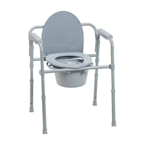 Drive Medical Steel Folding Bedside Commode - Lot 367