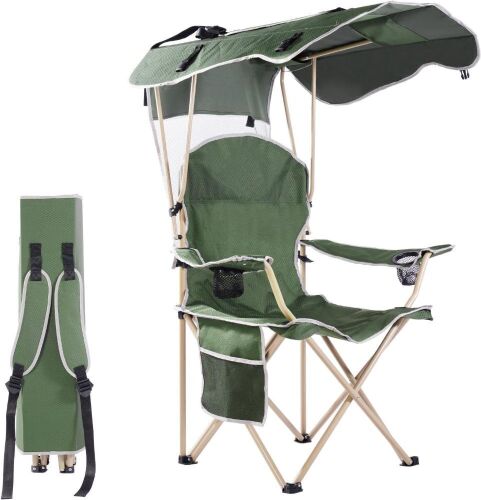 Amazingforless Folding Chair with Canopy - Lot 458